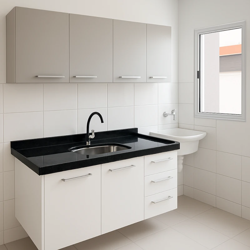 Cozinha Verdeflat Kitnet Cuiaba